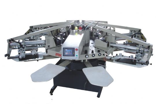 Multi-Pallets Computer Silk Screen Printing Machine